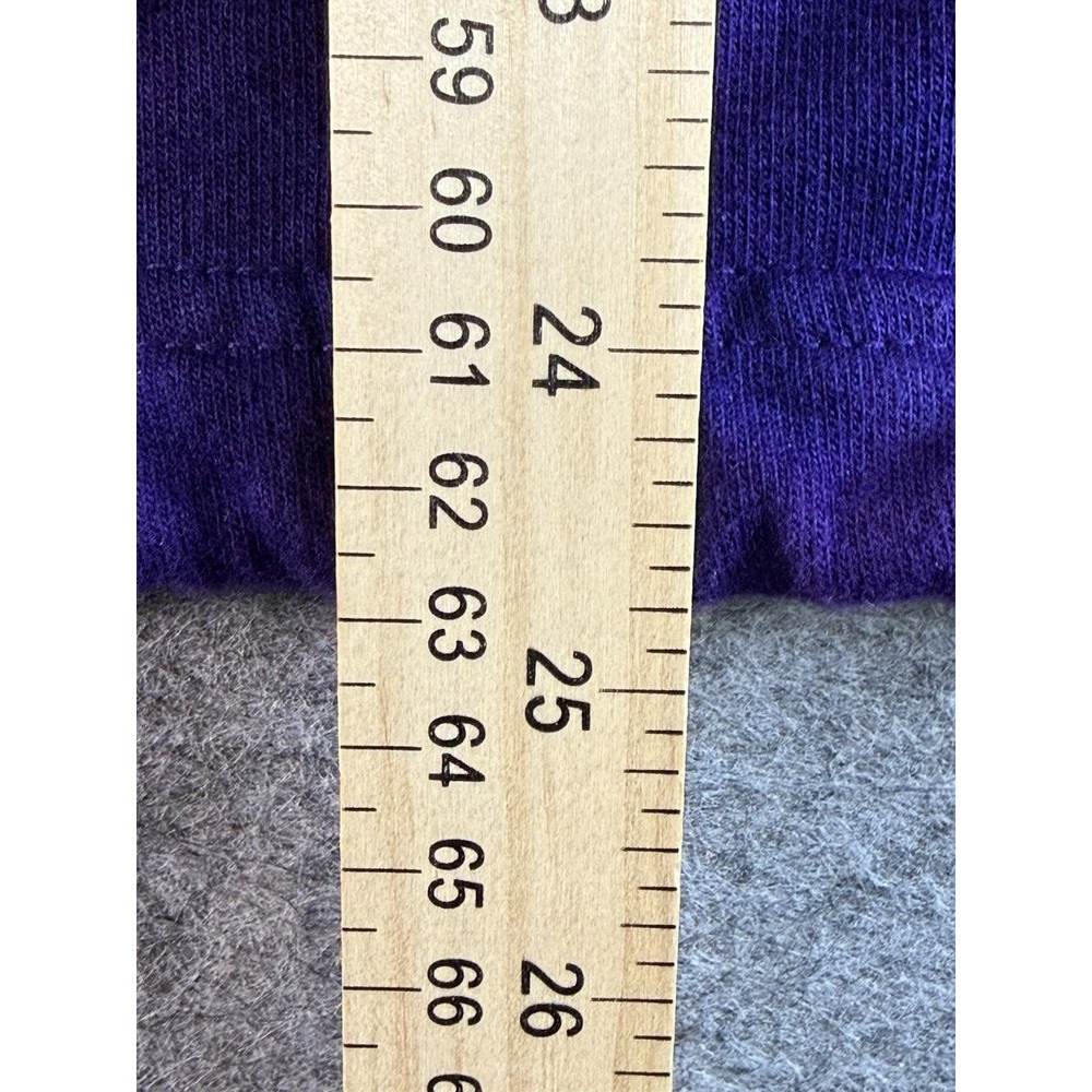 Crebe Batik‎ Hand Dyed Moose Sweatshirt  Pullover Small USA Made Purple Blue S - Picture 7 of 9